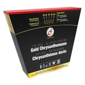 CSF-1502 Gold Chrysanthemums
