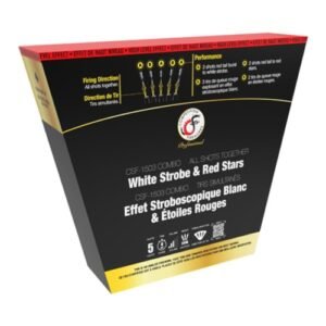 CSF-1503 Combo White Strobe/Red Stars