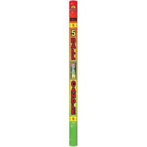 5 Ball Roman Candle (Neon)